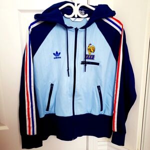Adidas Orginals France Track Jacket Women's FIFA World Cup Hooded